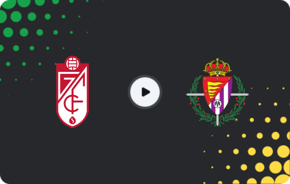 Where to watch Granada — Real Valladolid, Segunda, 15.02.2026