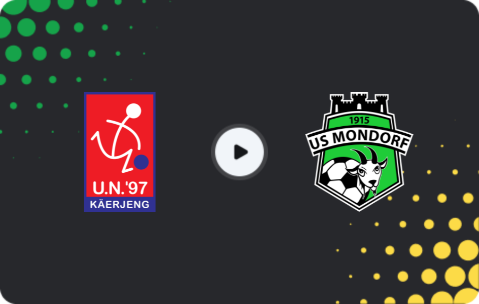 Where to watch UN Kaerjeng 97 — US Mondorf-les-bains, National Division, 15.02.2026