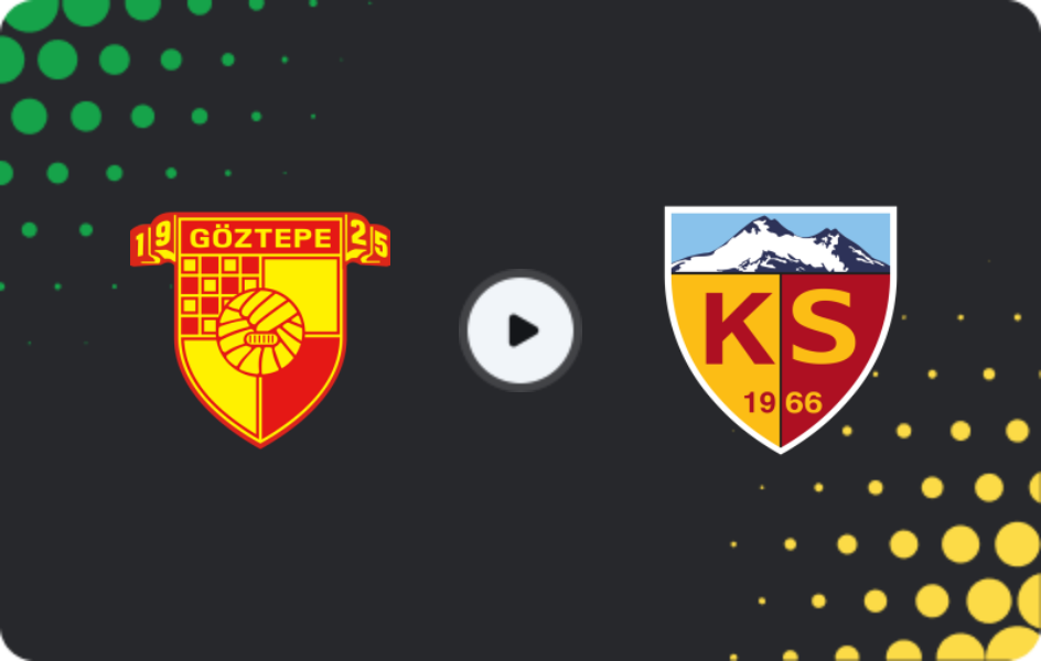 Where to watch Goztepe — Kayserispor, Süper Lig, 15.02.2026