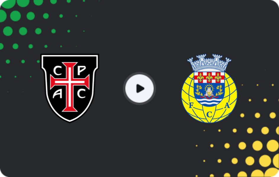 Where to watch Casa Pia — Arouca, Primeira Liga, 15.02.2026