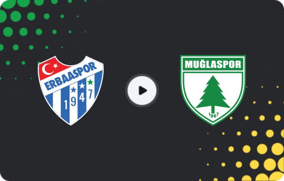 Where to watch Erbaaspor — Muğlaspor, 2. Lig, 15.02.2026