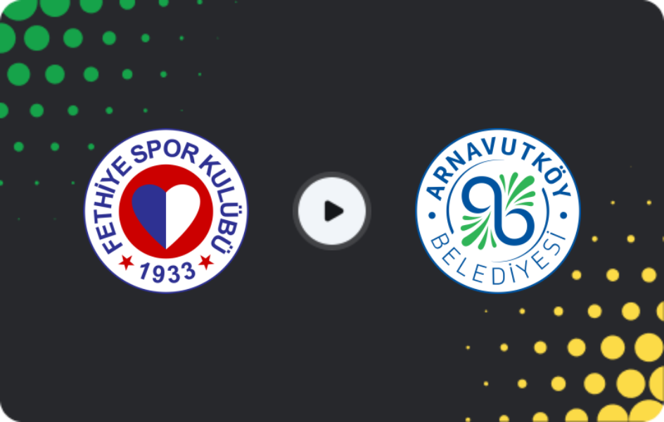 Where to watch Fethiyespor — Arnavutköy Belediyespor, 2. Lig, 15.02.2026