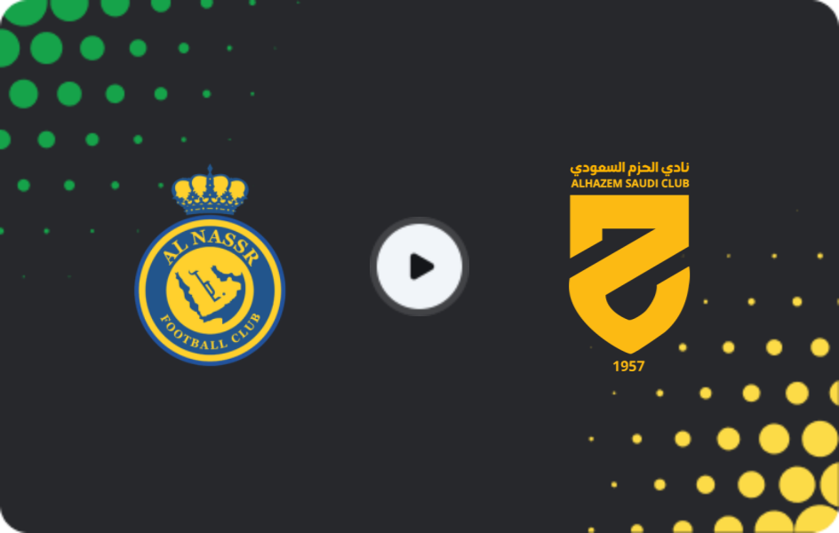 Where to watch Al Nassr — Al Hazm, Pro League, 19.02.2026