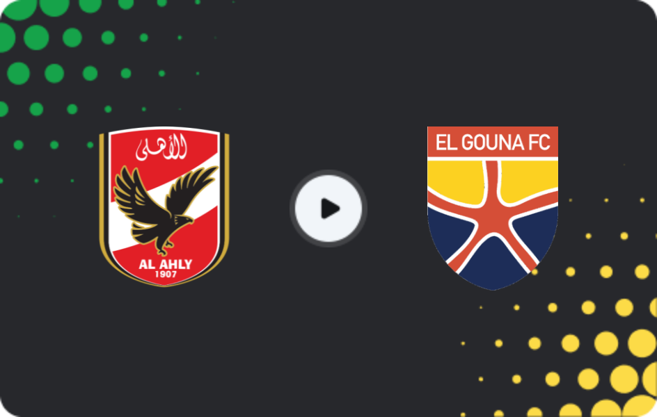 Where to watch Al Ahly — El Gouna FC, Premier League, 19.02.2026