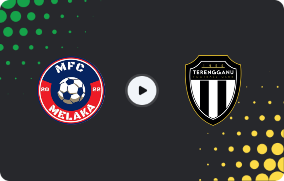 Where to watch Melaka FC — Terengganu, Super League, 21.02.2026