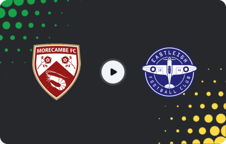 Where to watch Morecambe — Eastleigh, National League, 21.02.2026