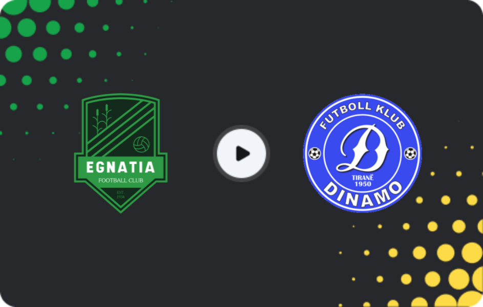 Where to watch Egnatia Rrogozhinë — Dinamo Tirana, Superliga, 21.02.2026