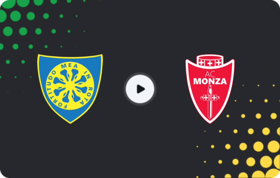 Where to watch Carrarese — Monza, Serie B, 21.02.2026