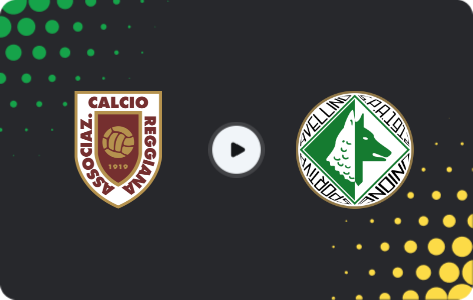 Where to watch Reggiana — Avellino, Serie B, 22.02.2026