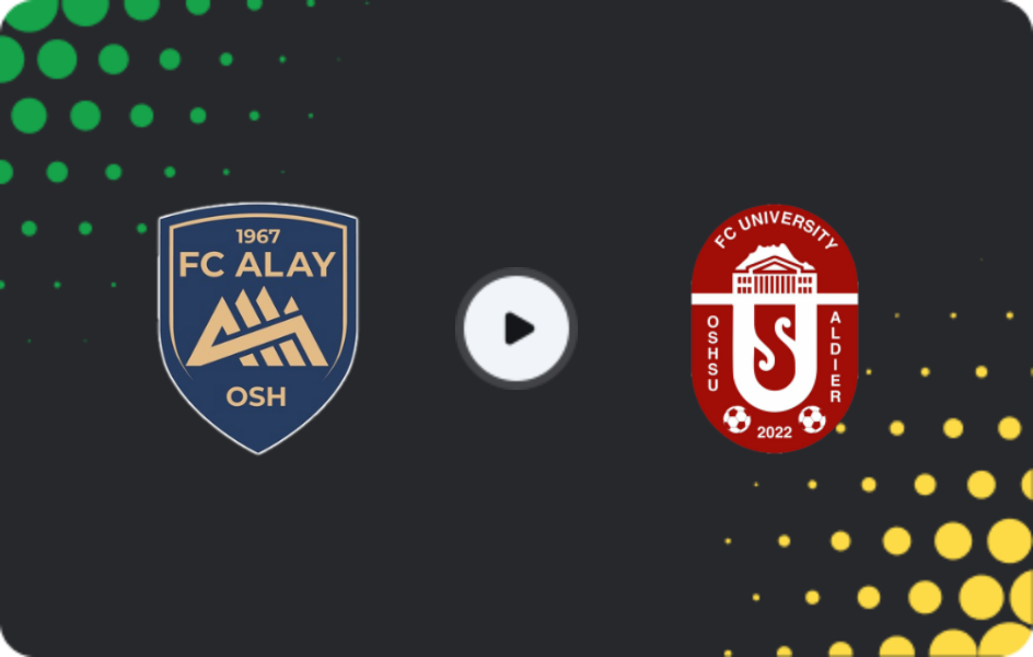 Where to watch Alay — OshMU Aldier, Premier League, 05.11.2025