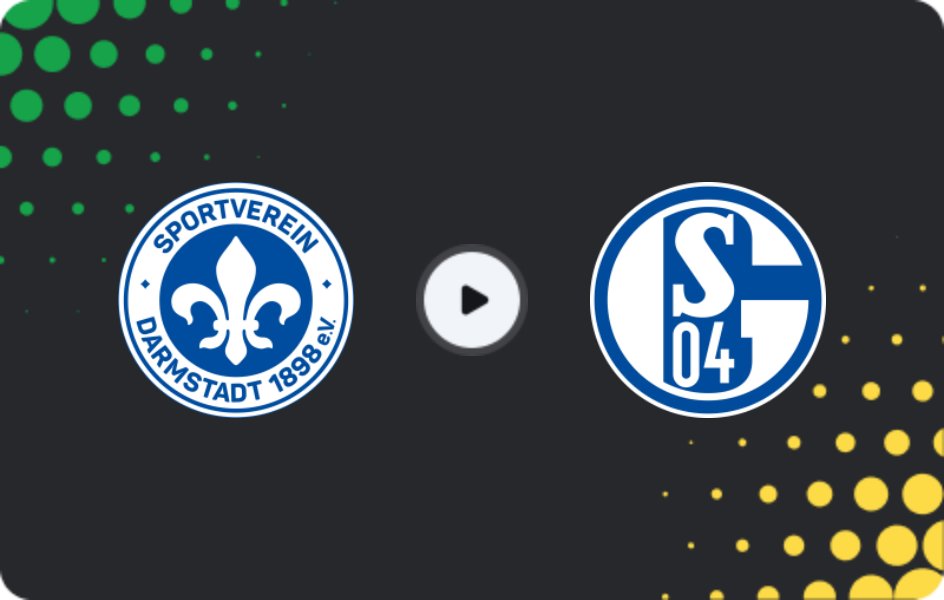 Where to watch Darmstadt — Schalke 04, DFB Pokal, 29.10.2025
