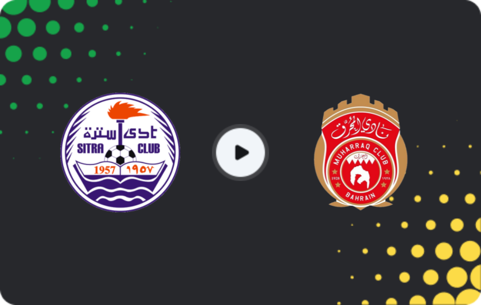 Where to watch Sitra — Muharraq, Premier League, 06.01.2026