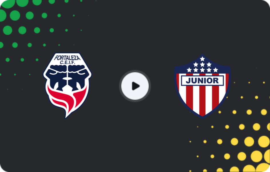 Where to watch Fortaleza CEIF — Junior Barranquilla, Primera A, 03.11.2025
