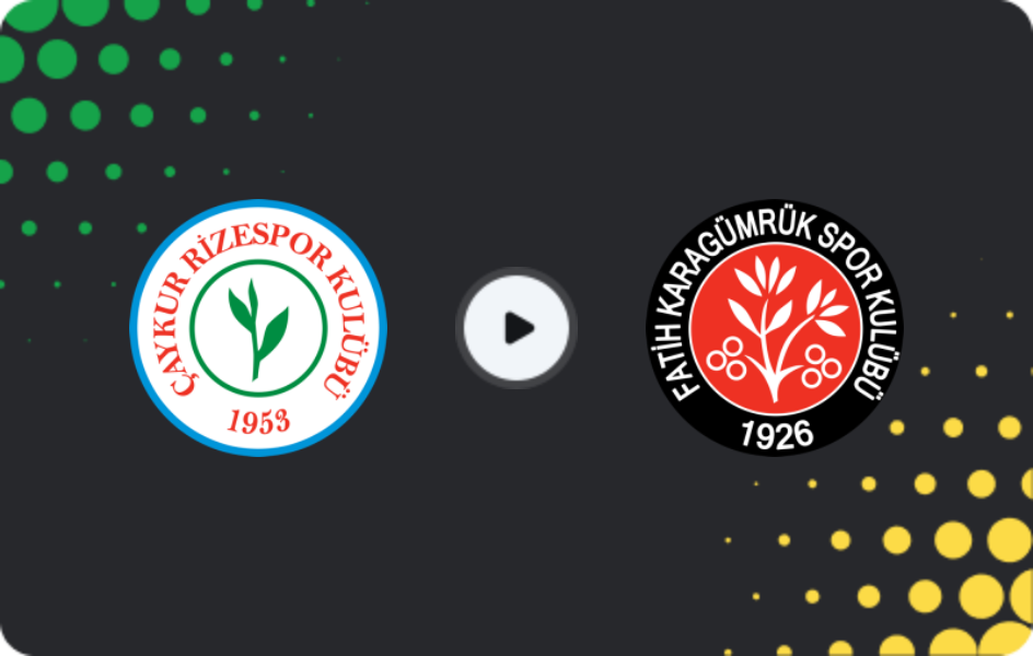 Where to watch Rizespor — Fatih Karagümrük, Süper Lig, 03.11.2025