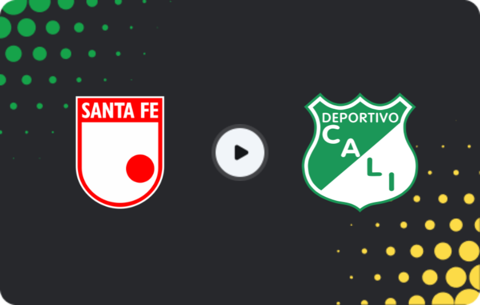 Where to watch Santa Fe — Deportivo Cali, Primera A, 03.11.2025