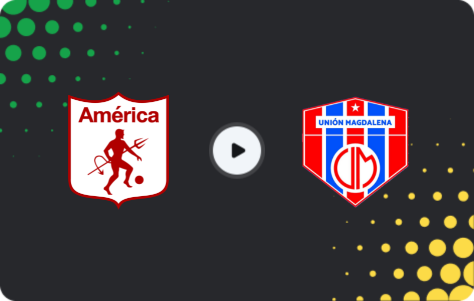 Where to watch America de Cali — Union Magdalena, Primera A, 04.11.2025