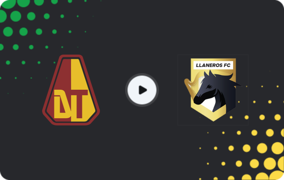 Where to watch Deportes Tolima — Llaneros, Primera A, 04.11.2025