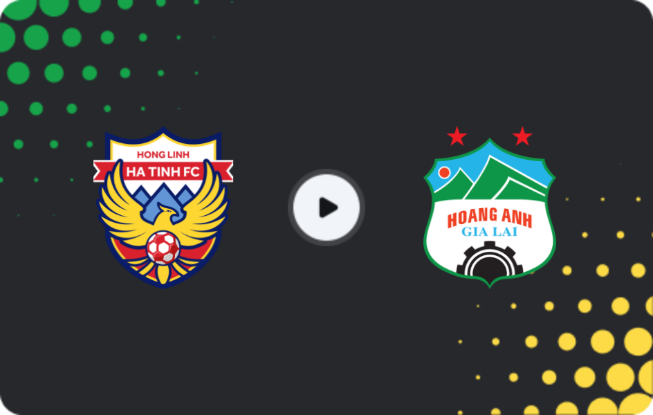 Where to watch Hồng Lĩnh Hà Tĩnh — Hoang Anh Gia Lai, V.League 1, 04.11.2025