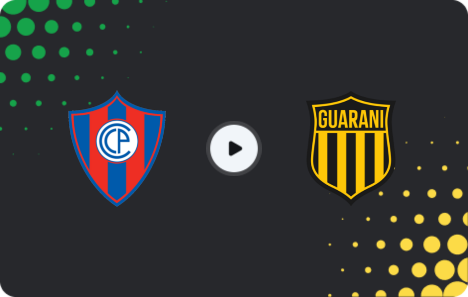 Where to watch Cerro Porteno — Guarani, Division Profesional - Clausura, 03.11.2025