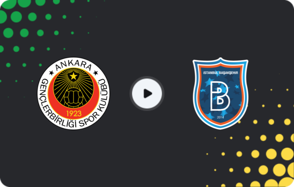 Where to watch Genclerbirligi — Istanbul Basaksehir, Süper Lig, 07.11.2025