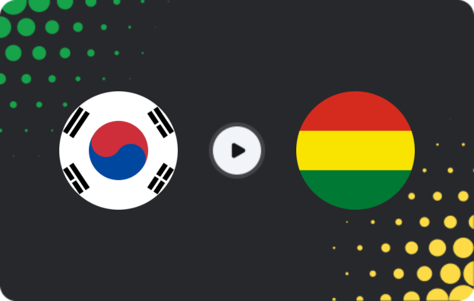 Where to watch South Korea — Bolivia, Friendlies, 14.11.2025