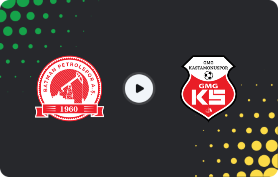 Where to watch Batman Petrolspor — Kastamonuspor, 2. Lig, 30.11.2025