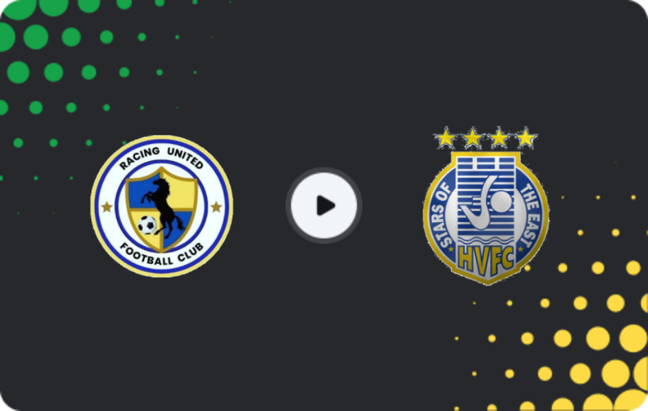 Where to watch Racing United — Harbour View, Premier League, 23.12.2025
