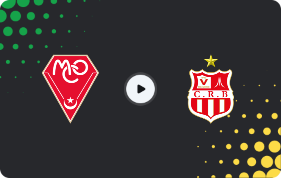 Where to watch MC Oran — CR Belouizdad, Ligue 1, 29.12.2025