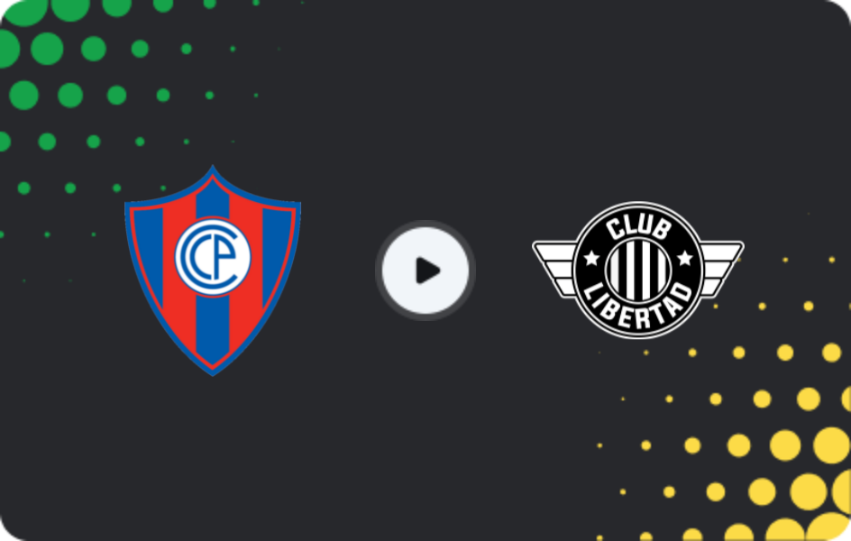Where to watch Cerro Porteno — Libertad Asuncion, Division Profesional - Clausura, 23.11.2025