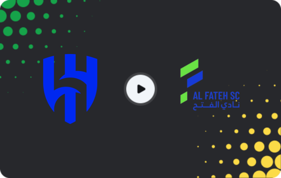 Where to watch Al-Hilal — Al Fateh, Pro League, 22.11.2025