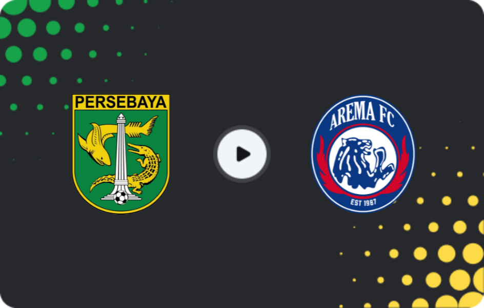 Where to watch Persebaya Surabaya — Arema FC, Liga 1, 22.11.2025