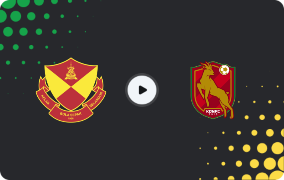 Where to watch Selangor FC — Kelantan United, Super League, 22.11.2025