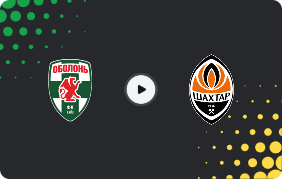Where to watch Obolon' — Shakhtar Donetsk, Premier League, 22.11.2025