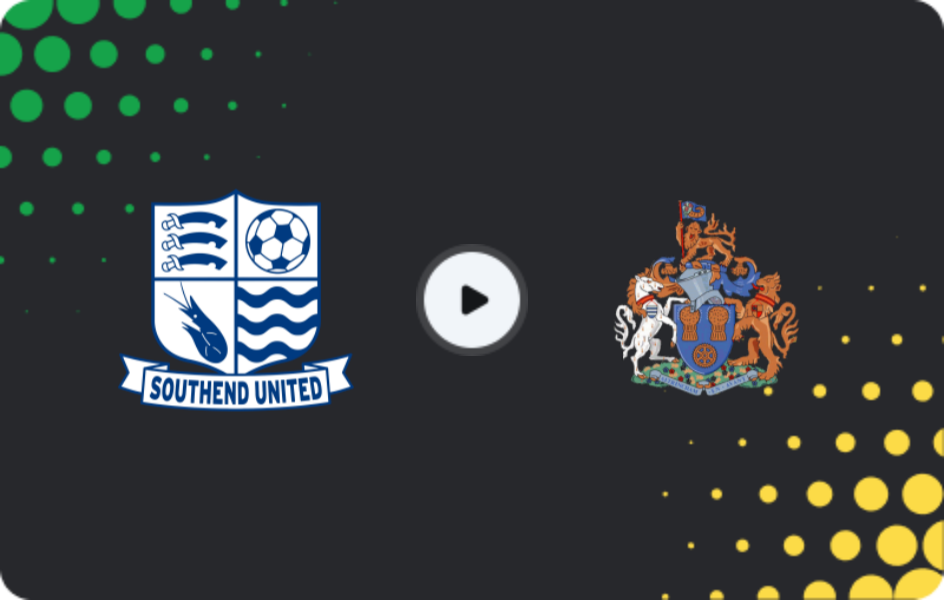 Where to watch Southend United — Altrincham, National League, 22.11.2025