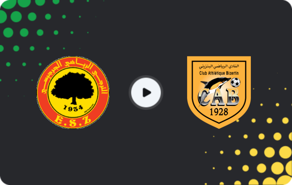 Where to watch Zarzis — CA Bizertin, Ligue 1, 22.11.2025