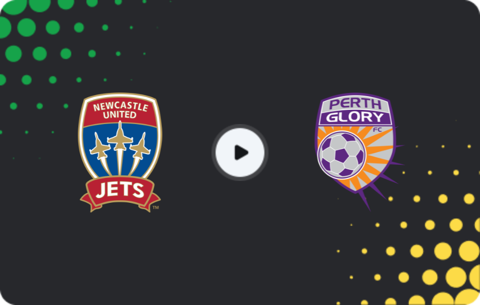 Where to watch Newcastle Jets — Perth Glory, A-League, 23.11.2025