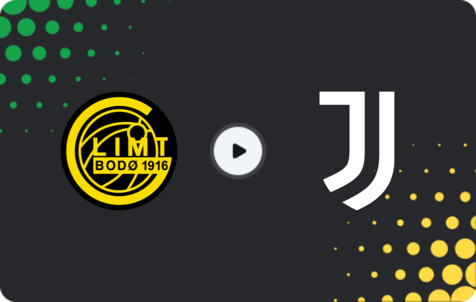 Where to watch Bodø/Glimt U19 — Juventus U19, UEFA Youth League, 25.11.2025