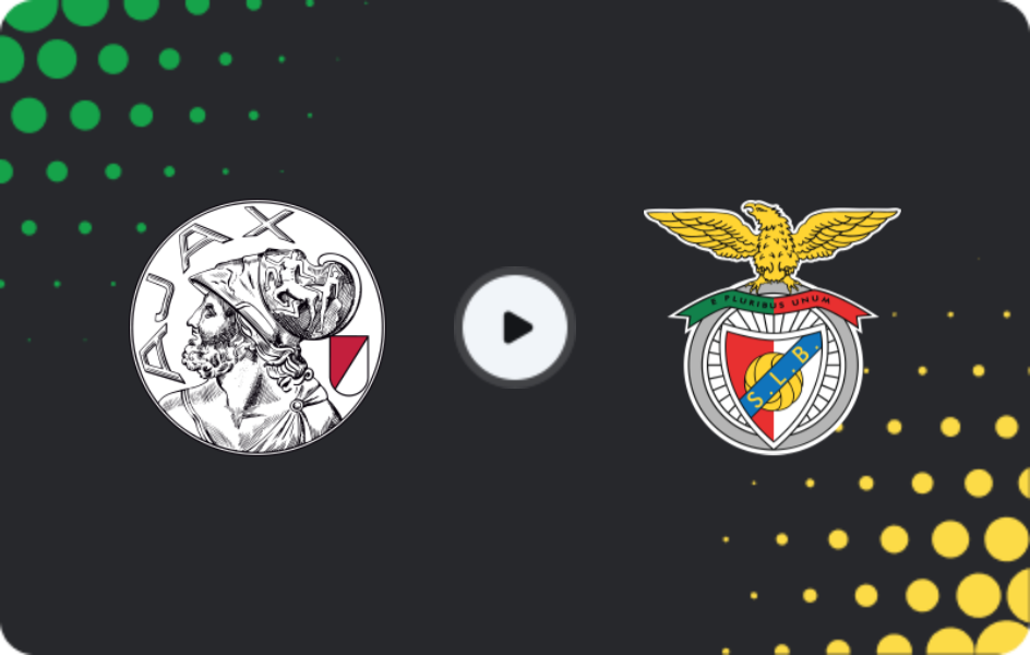 Where to watch Ajax U19 — Benfica U19, UEFA Youth League, 25.11.2025