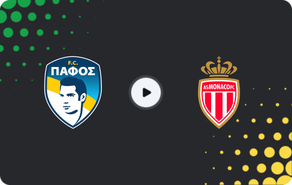 Where to watch Pafos U19 — Monaco  U19, UEFA Youth League, 26.11.2025
