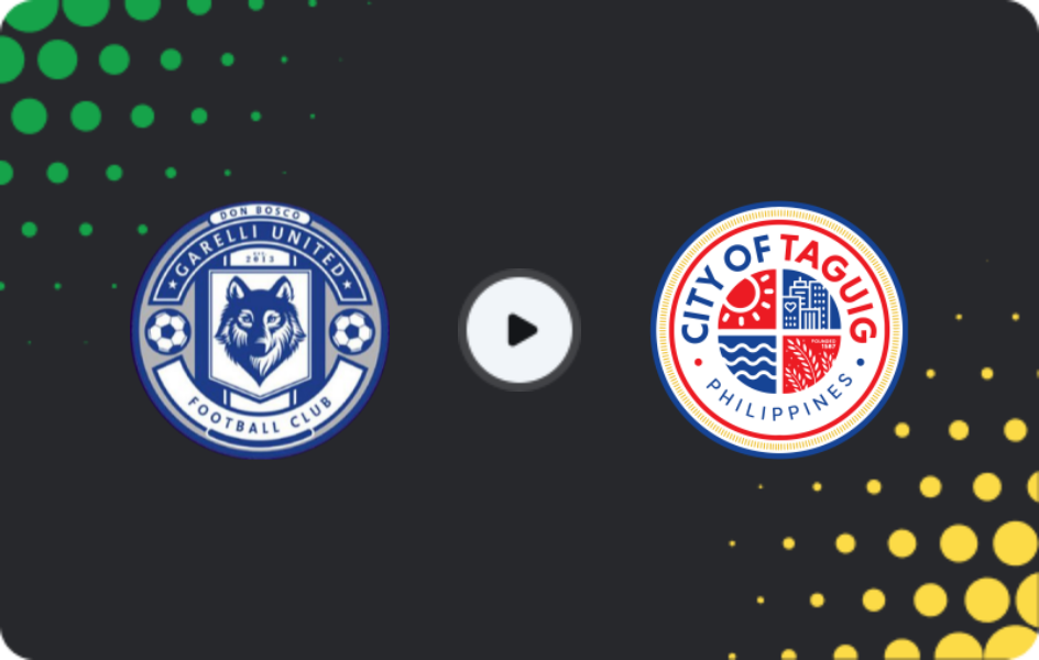 Where to watch Garelli United — Taguig, PFL, 30.11.2025