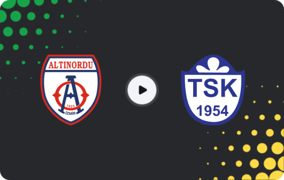 Where to watch Altınordu — Tuzlaspor, 2. Lig, 13.12.2025