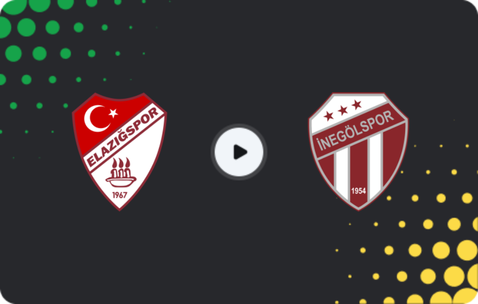 Where to watch Elazığspor — İnegölspor, 2. Lig, 12.12.2025