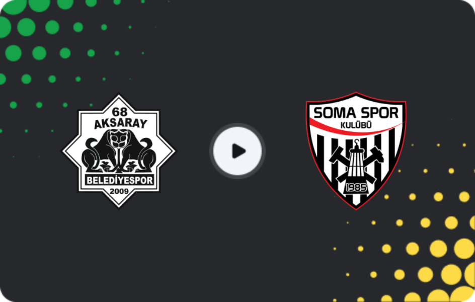 Where to watch 68 Aksaray Belediyespor — Somaspor, 2. Lig, 12.12.2025