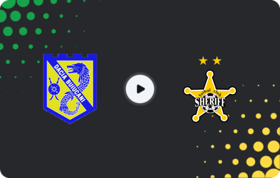 Where to watch Dacia-Buiucani — Sheriff Tiraspol, Super Liga, 30.11.2025