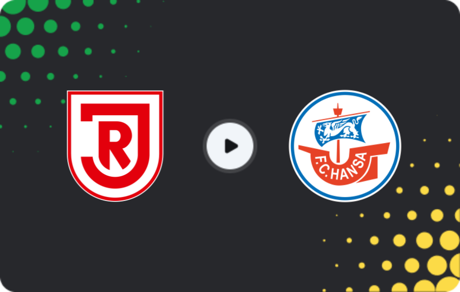Where to watch Jahn Regensburg — Hansa Rostock, 3. Liga, 30.11.2025