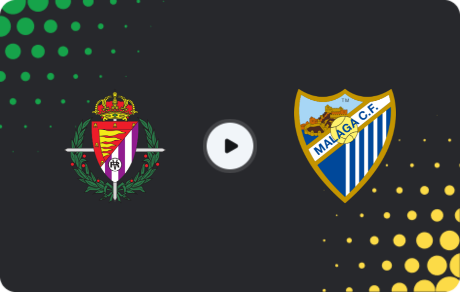 Where to watch Real Valladolid — Malaga, Segunda, 29.11.2025