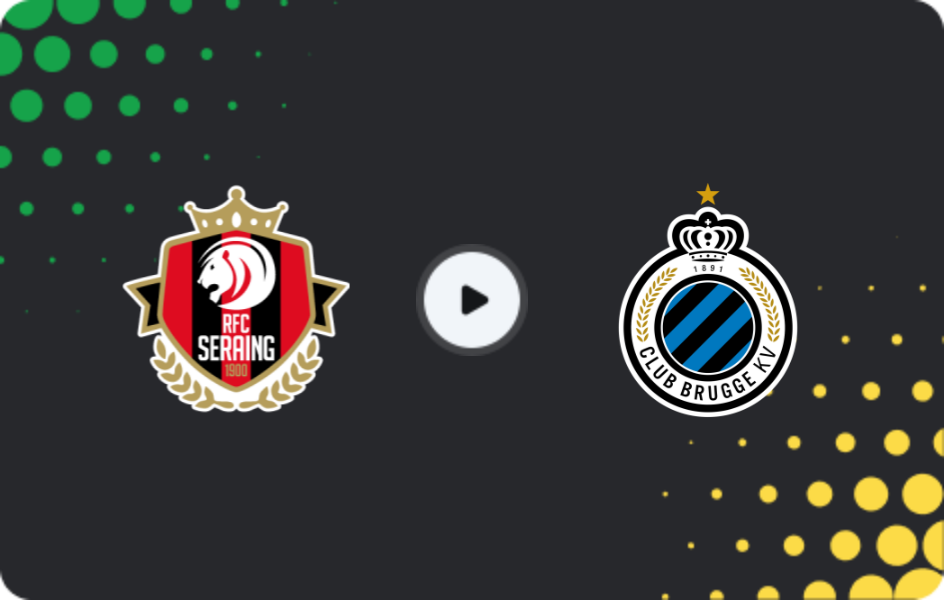 Where to watch Seraing United — Brugge II, Challenger Pro League, 30.11.2025