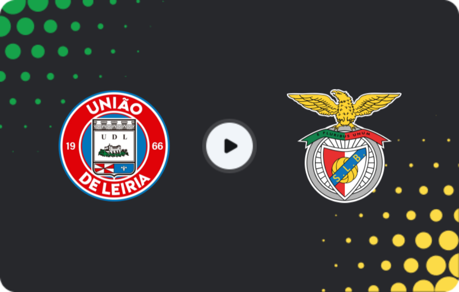 Where to watch União de Leiria — Benfica B, Segunda Liga, 30.11.2025