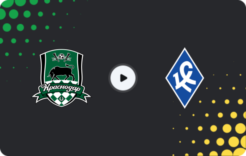 Where to watch Krasnodar — Krylia Sovetov, Premier League, 30.11.2025