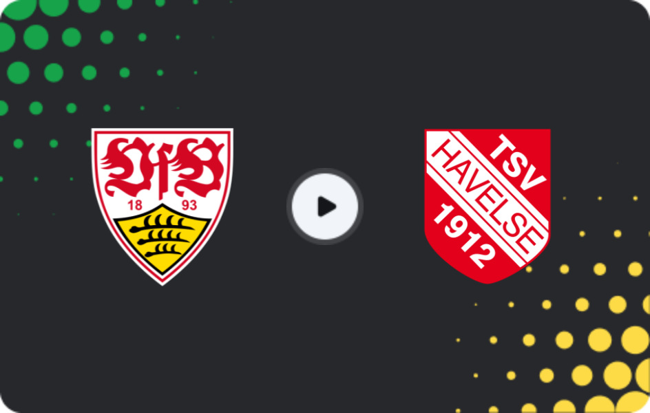 Where to watch Stuttgart II — Havelse, 3. Liga, 30.11.2025